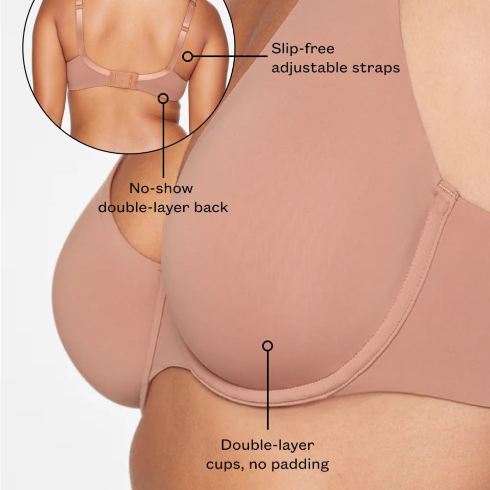 THIRDLOVE Classic Second Skin Unlined Bra - 36B